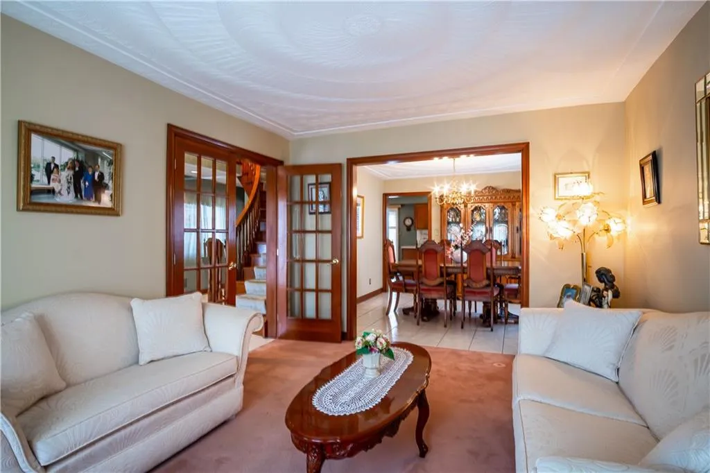 West 5th Whole-Home Renovation, Hamilton Mountain — before: Dining