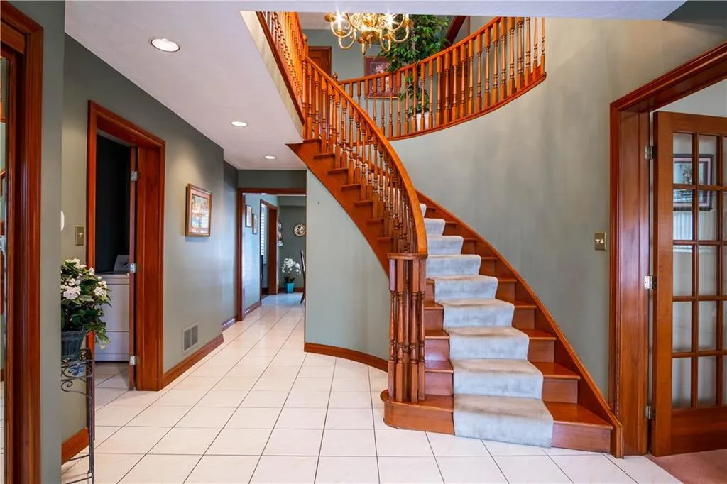 West 5th Whole-Home Renovation, Hamilton Mountain — before: Front Entrance