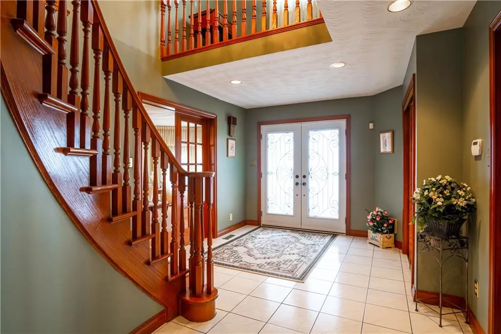 West 5th Whole-Home Renovation, Hamilton Mountain — before: Lower Hallway