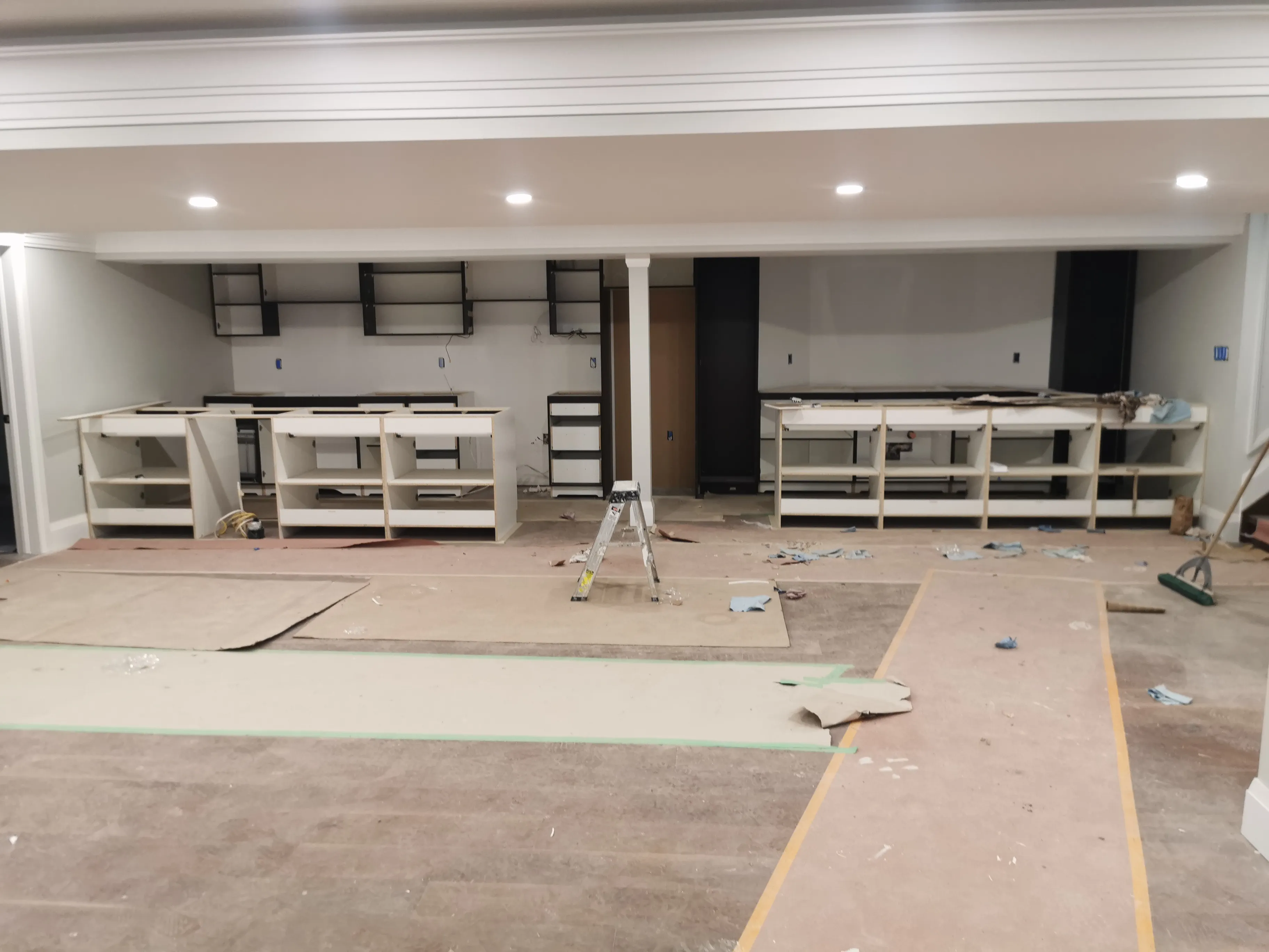 Acton Custom Estate Home, Acton, ON — in progress: Basement 6