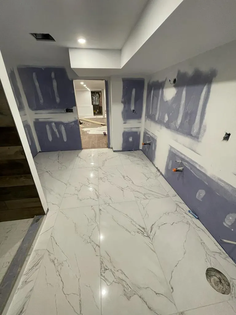 Acton Custom Estate Home, Acton, ON — in progress: Basement Bathroom 5