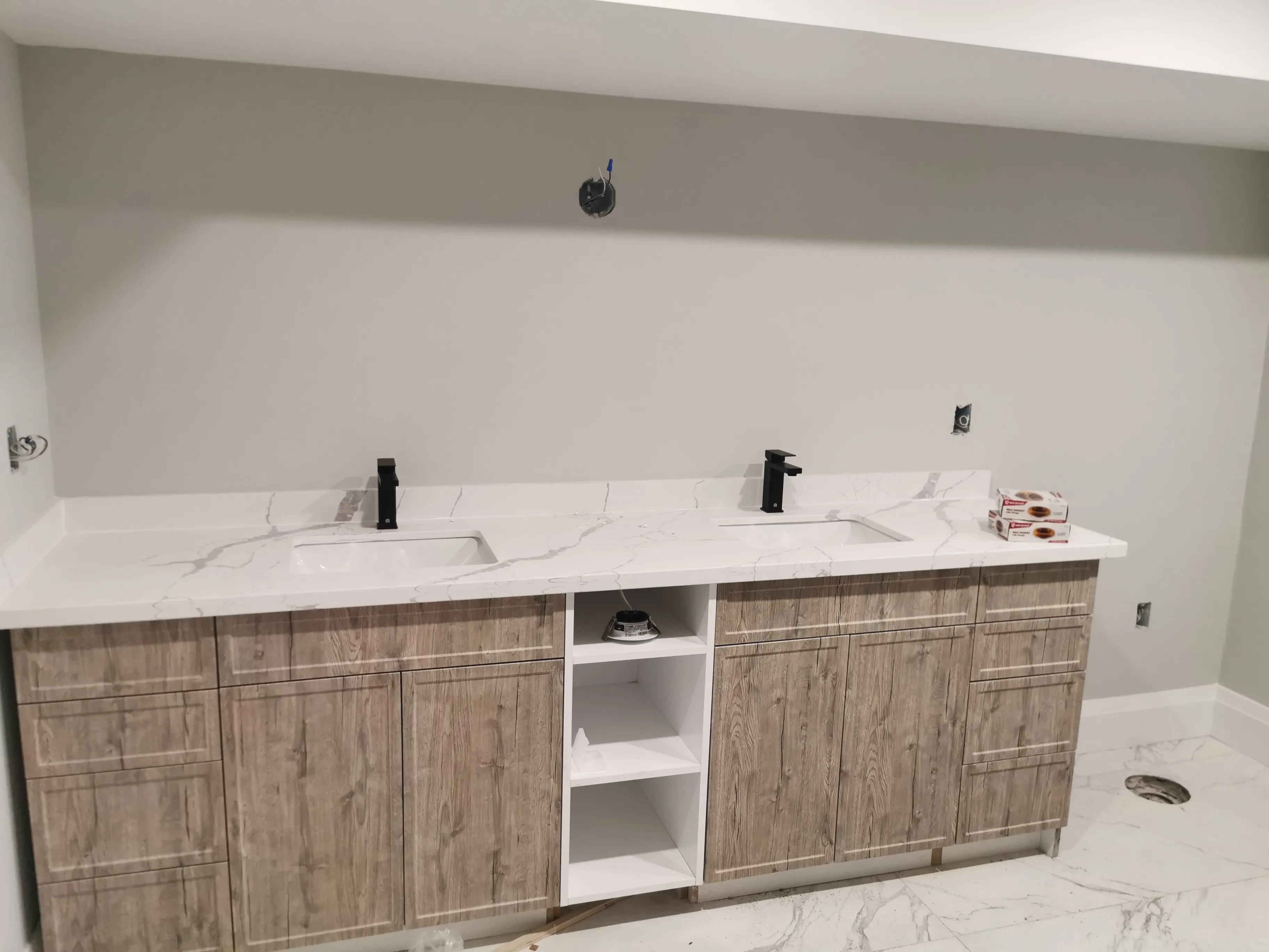 Acton Custom Estate Home, Acton, ON — in progress: Basement Bathroom 8