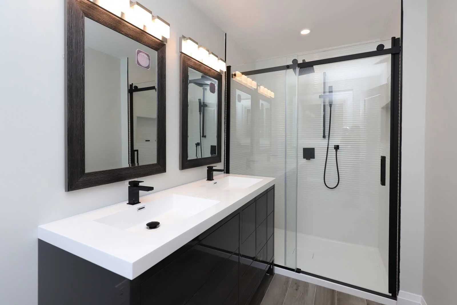 Bramalea Woods Whole-Home Renovation, Brampton, ON — after: Bathroom 2