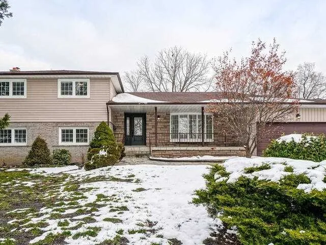 Bramalea Woods Whole-Home Renovation, Brampton, ON — before: Front Yard