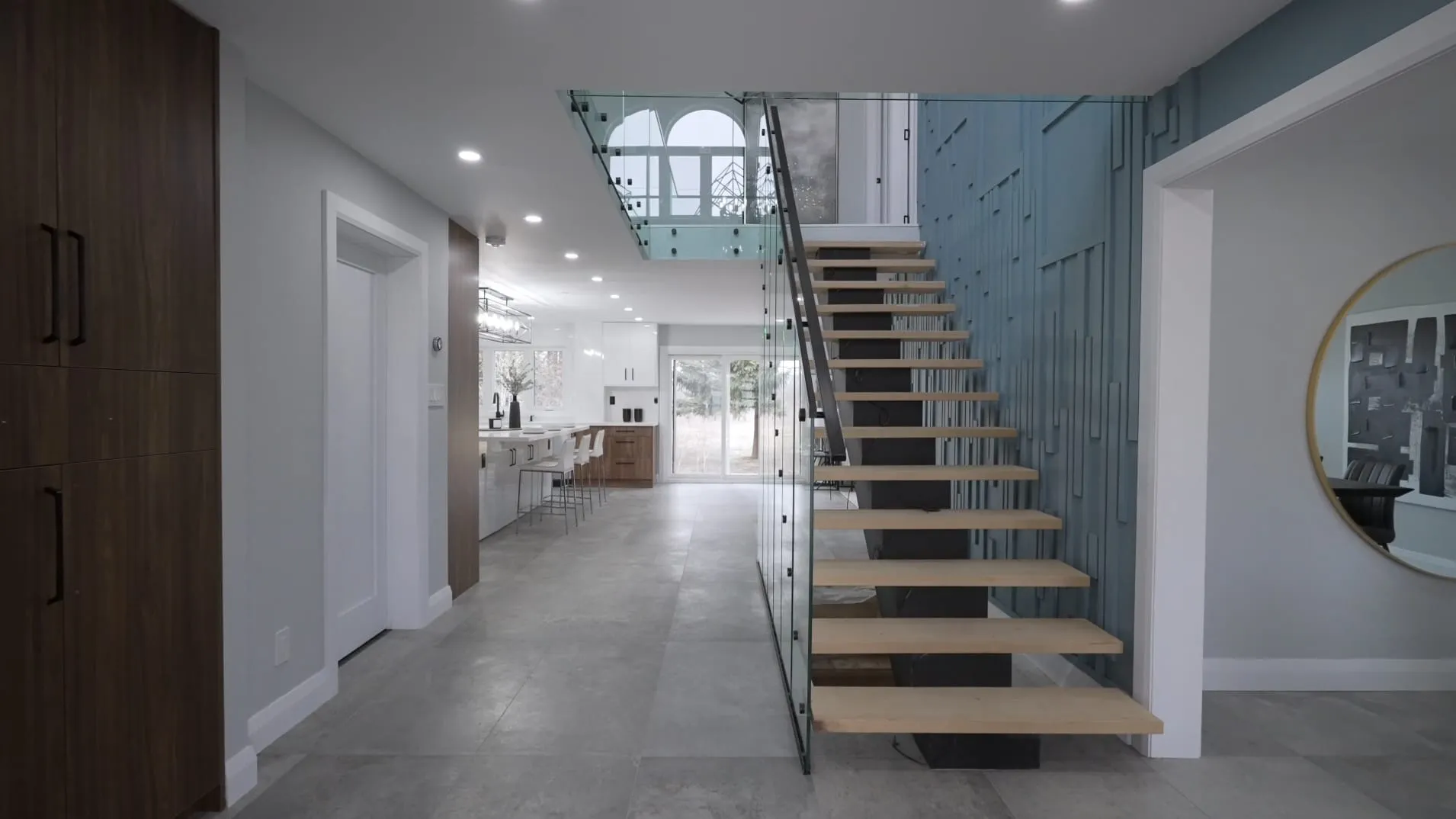 West 5th Whole-Home Renovation, Hamilton Mountain — after: Front Entrance