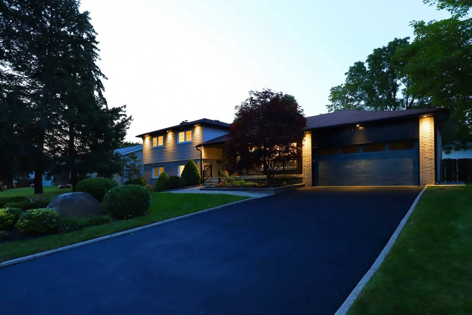 Bramalea Woods Whole-Home Renovation, Brampton, ON — after: Front Yard