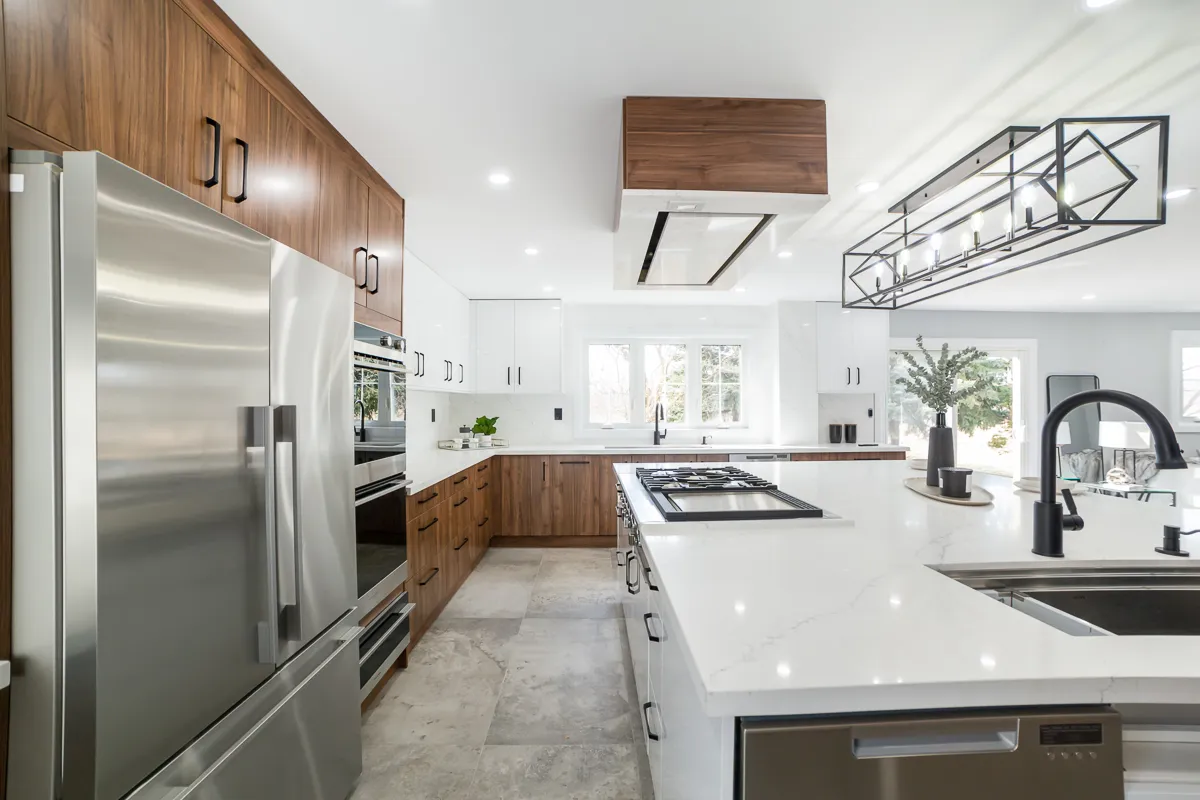 West 5th Whole-Home Renovation, Hamilton Mountain — after: Kitchen 1