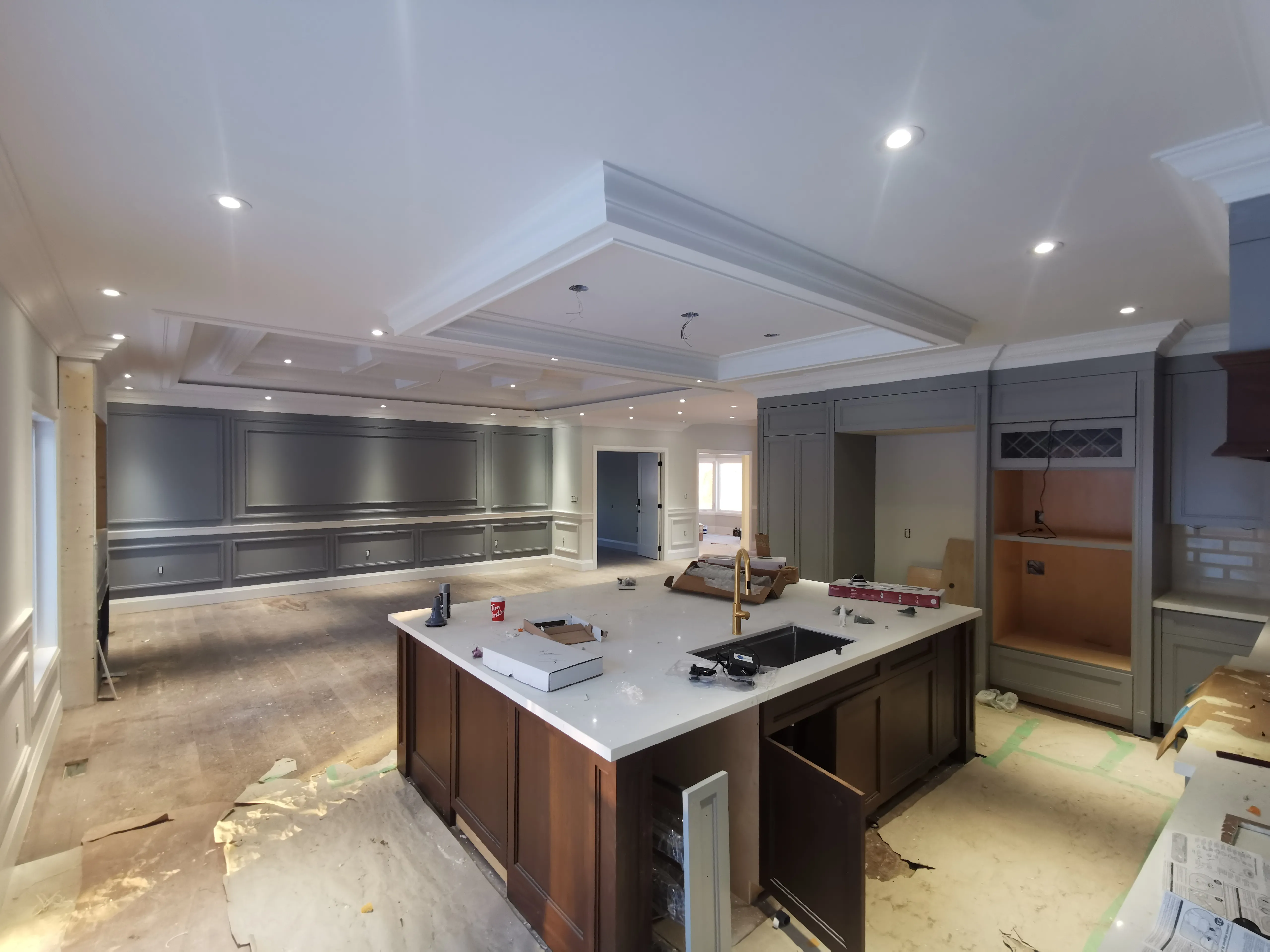 Acton Custom Estate Home, Acton, ON — in progress: Kitchen 4