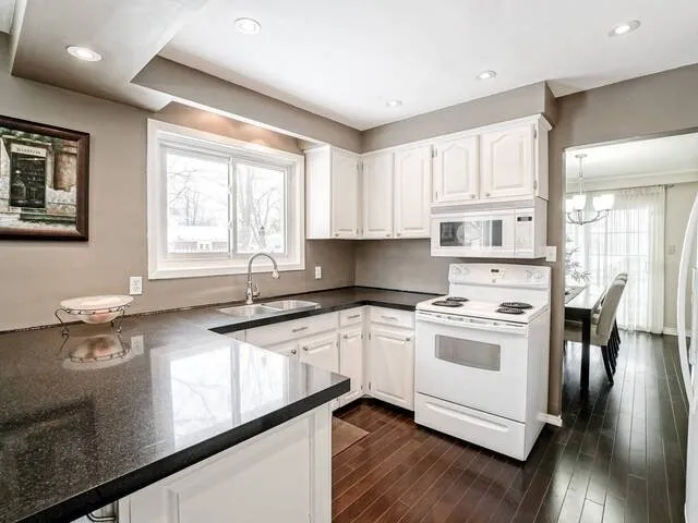 Bramalea Woods Whole-Home Renovation, Brampton, ON — before: Kitchen
