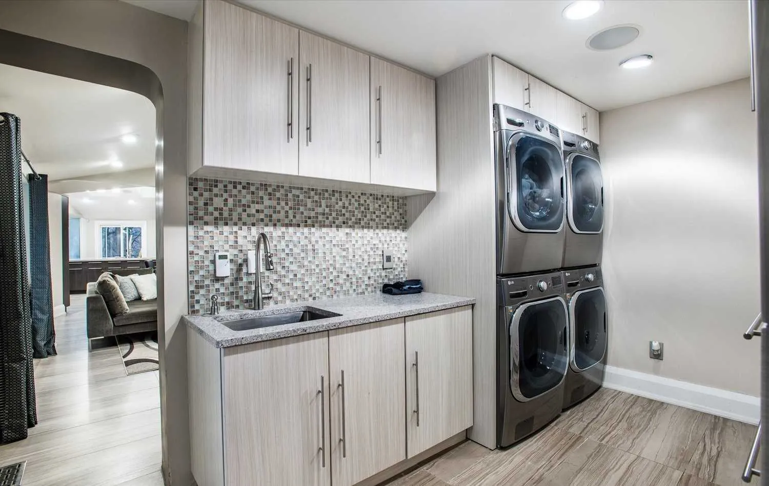 Crescent Hill Estate — Whole-Home Gut & Rebuild, Brampton, ON — view: Laundry 1