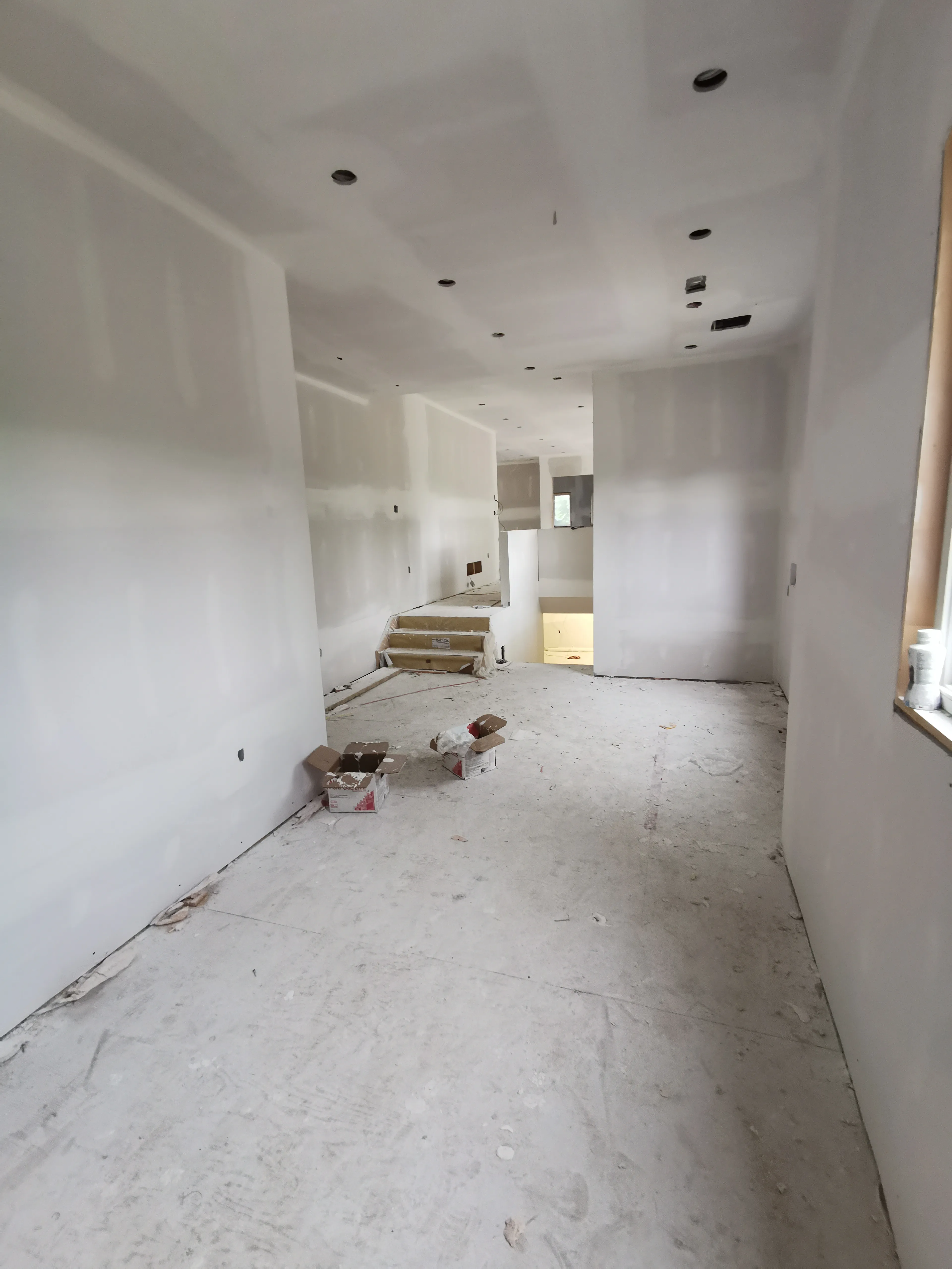 Acton Custom Estate Home, Acton, ON — in progress: Laundry 1