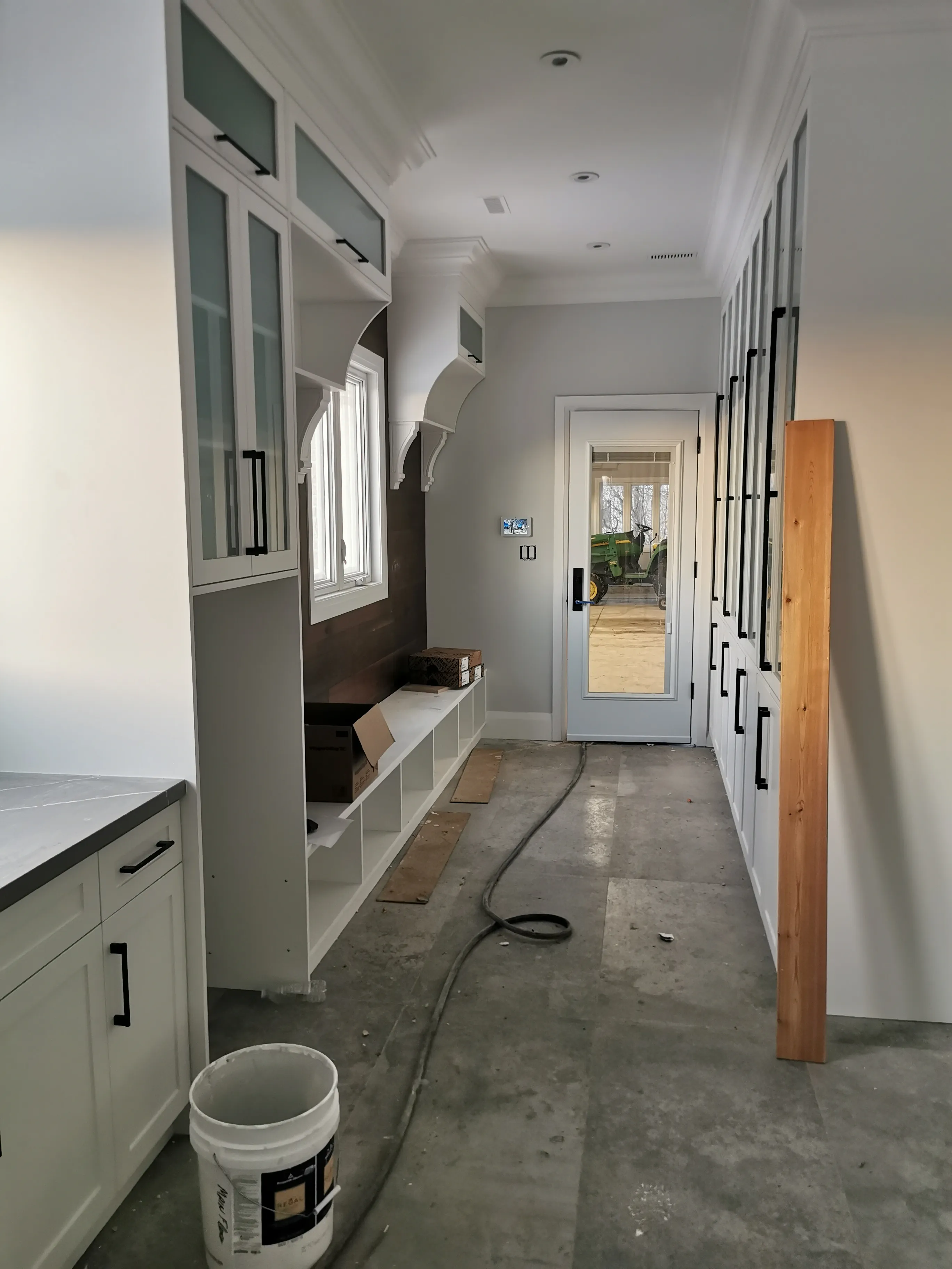 Acton Custom Estate Home, Acton, ON — in progress: Laundry 4
