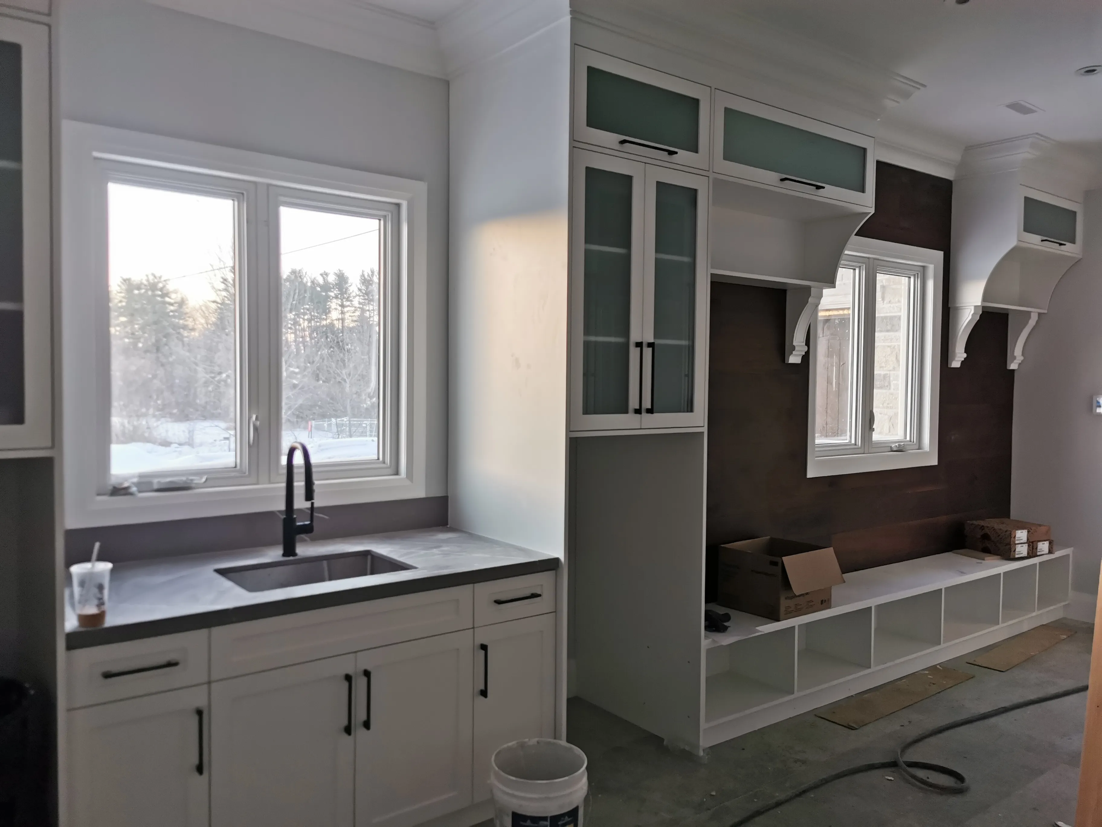 Acton Custom Estate Home, Acton, ON — in progress: Laundry 5
