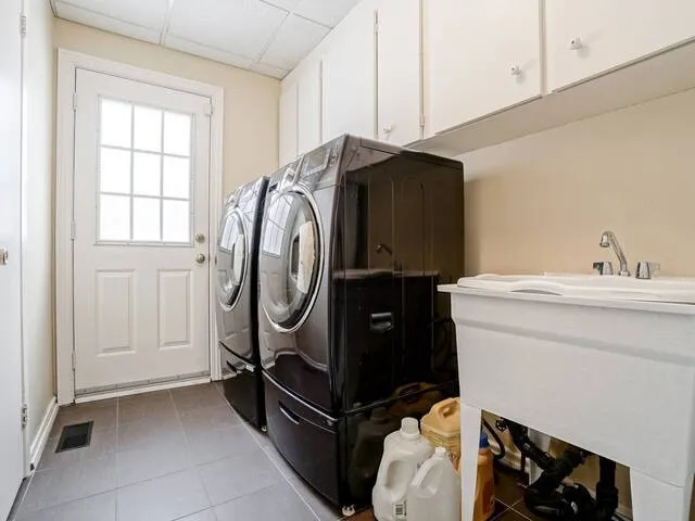 Bramalea Woods Whole-Home Renovation, Brampton, ON — before: Laundry