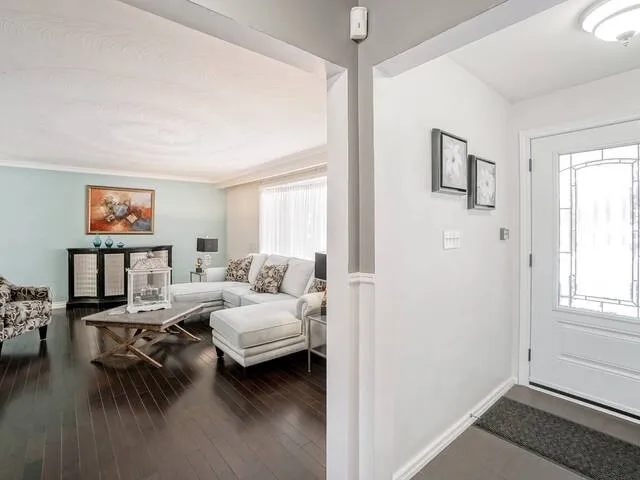 Bramalea Woods Whole-Home Renovation, Brampton, ON — before: Living 3