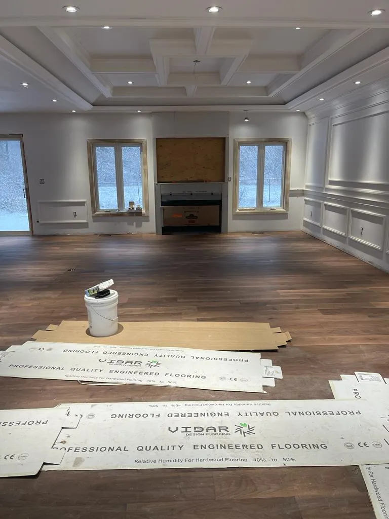 Acton Custom Estate Home, Acton, ON — in progress: Living Room 3