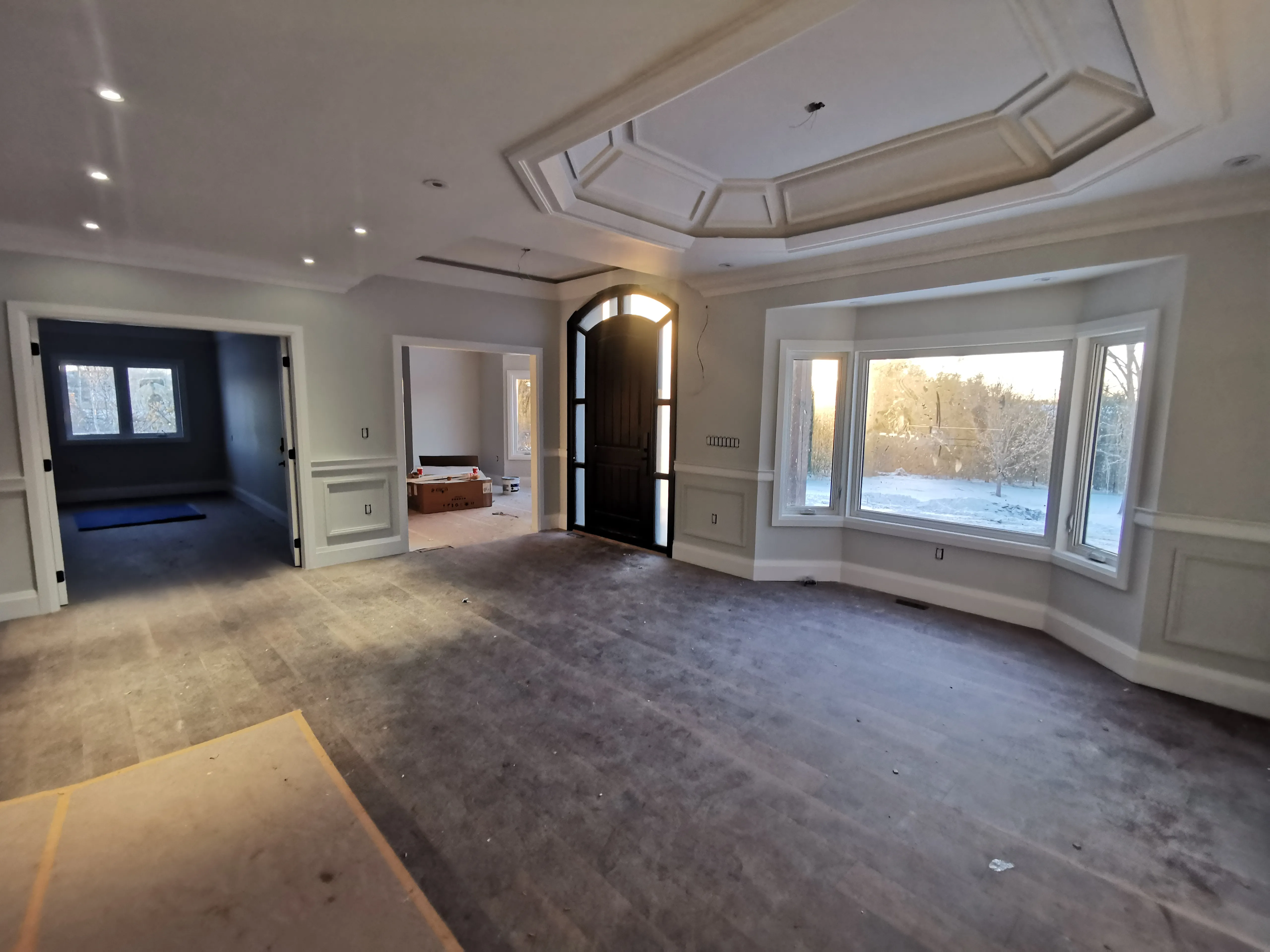 Acton Custom Estate Home, Acton, ON — in progress: Living Room 4