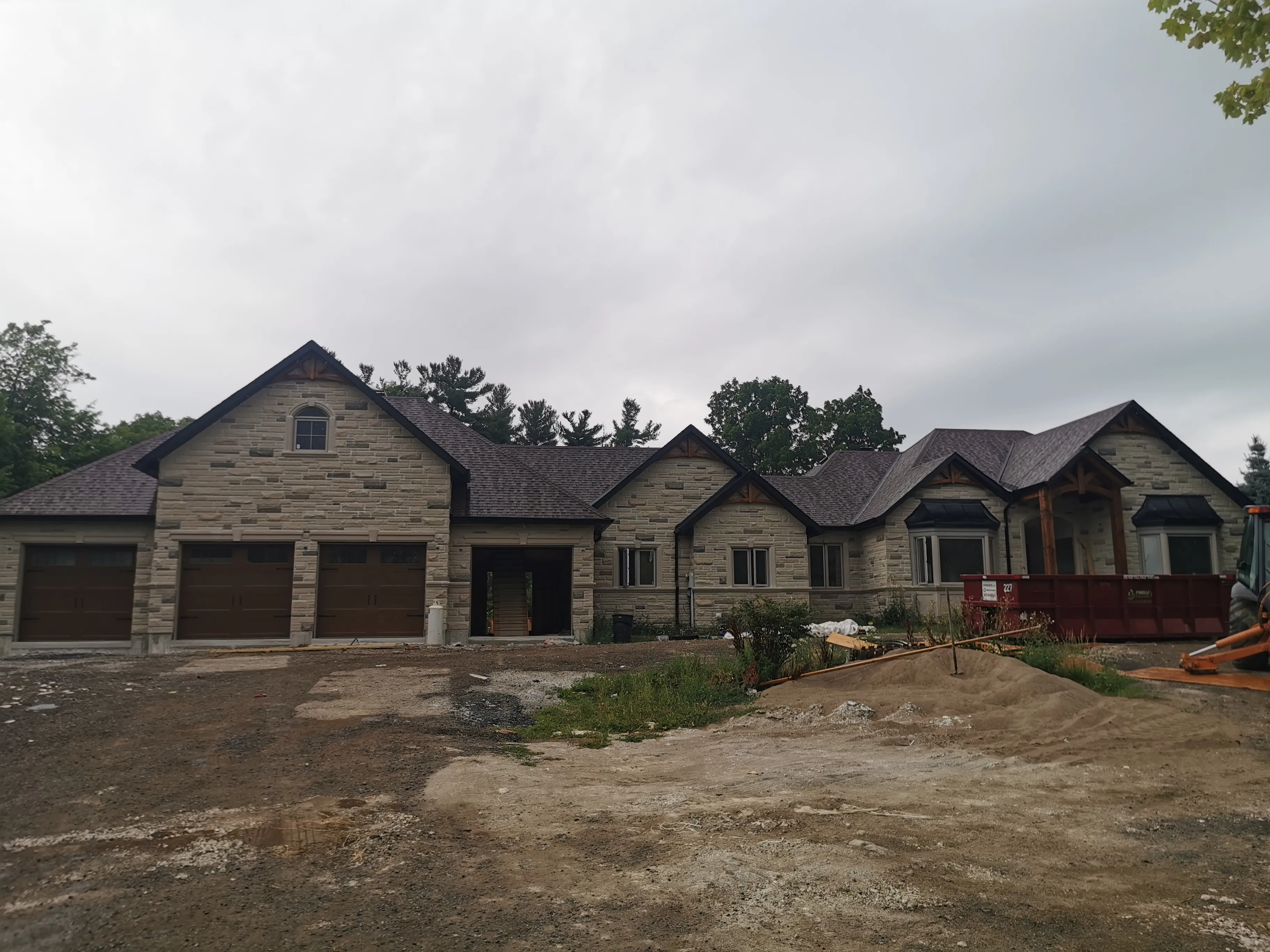 Acton Custom Estate Home, Acton, ON — view: Main Day