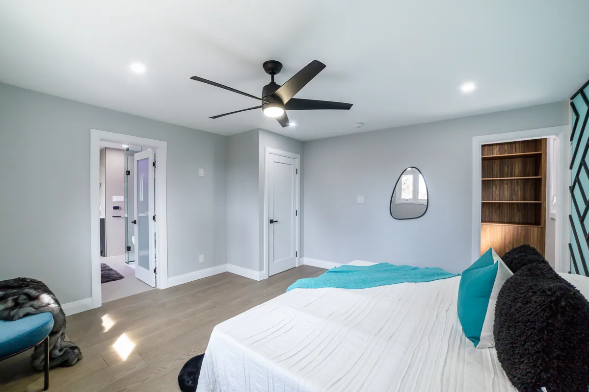 West 5th Whole-Home Renovation, Hamilton Mountain — after: Master 2
