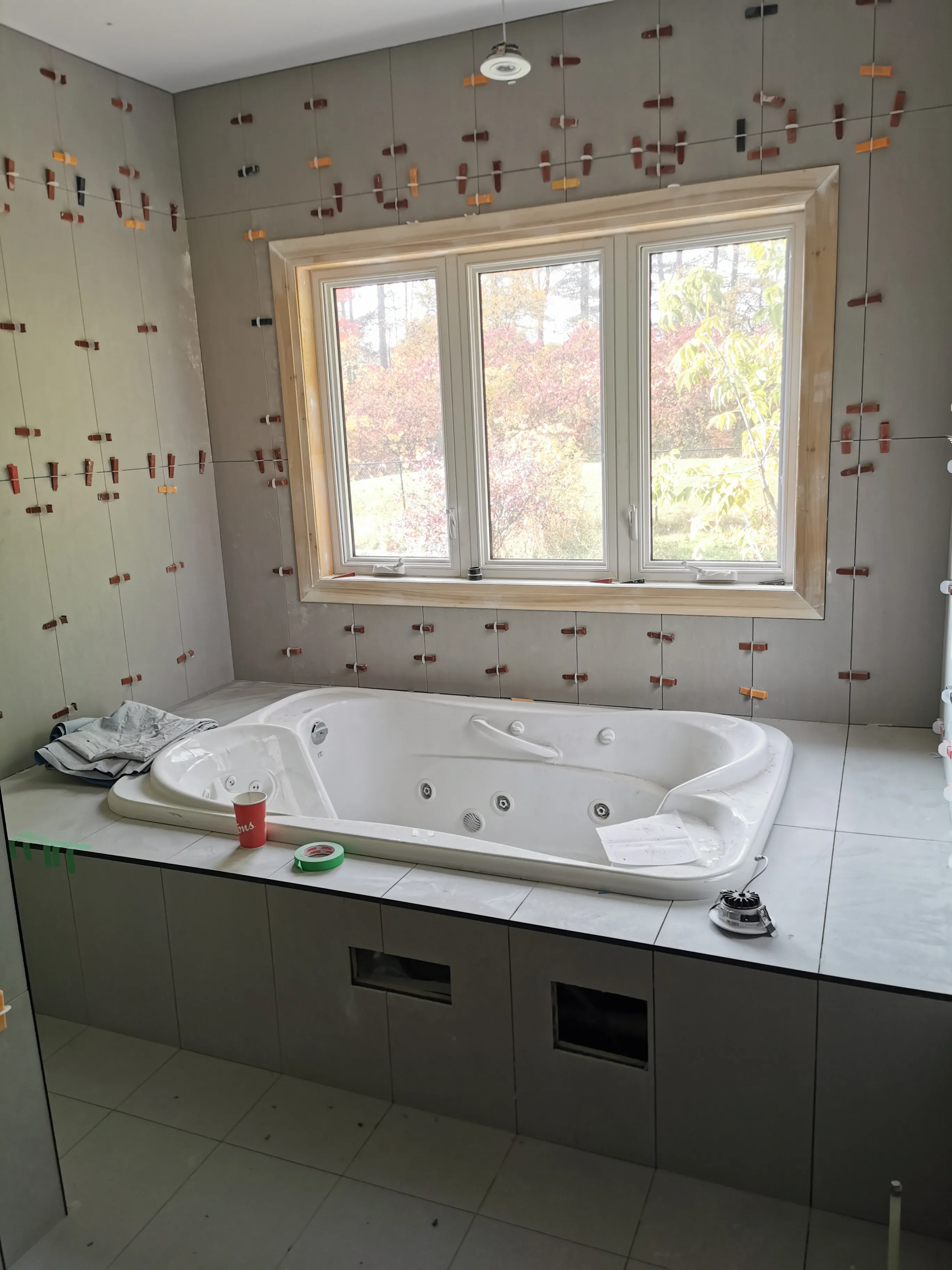 Acton Custom Estate Home, Acton, ON — in progress: Master Bath 6