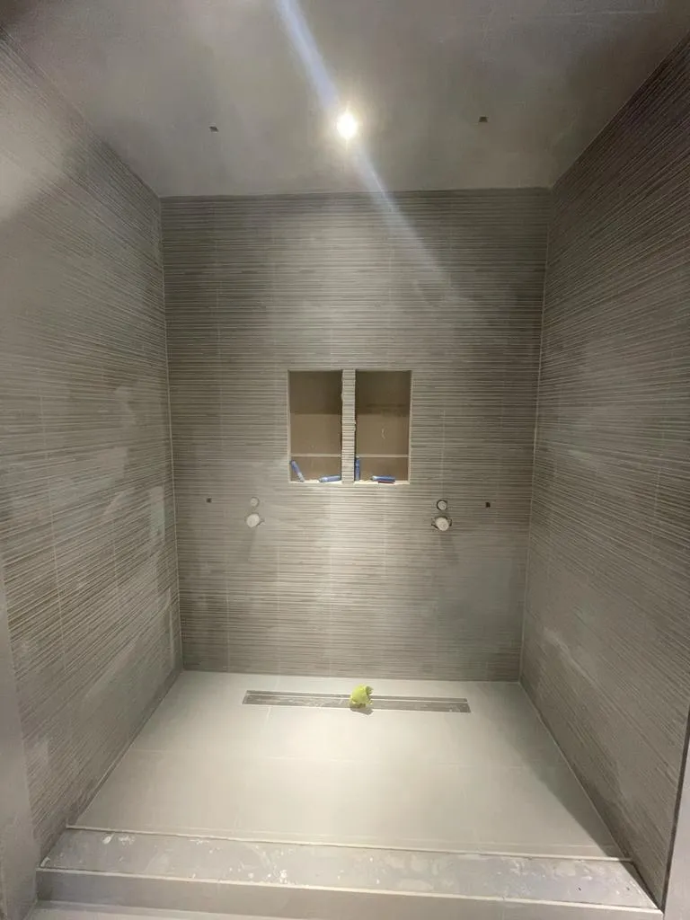 Acton Custom Estate Home, Acton, ON — in progress: Master Bath 9