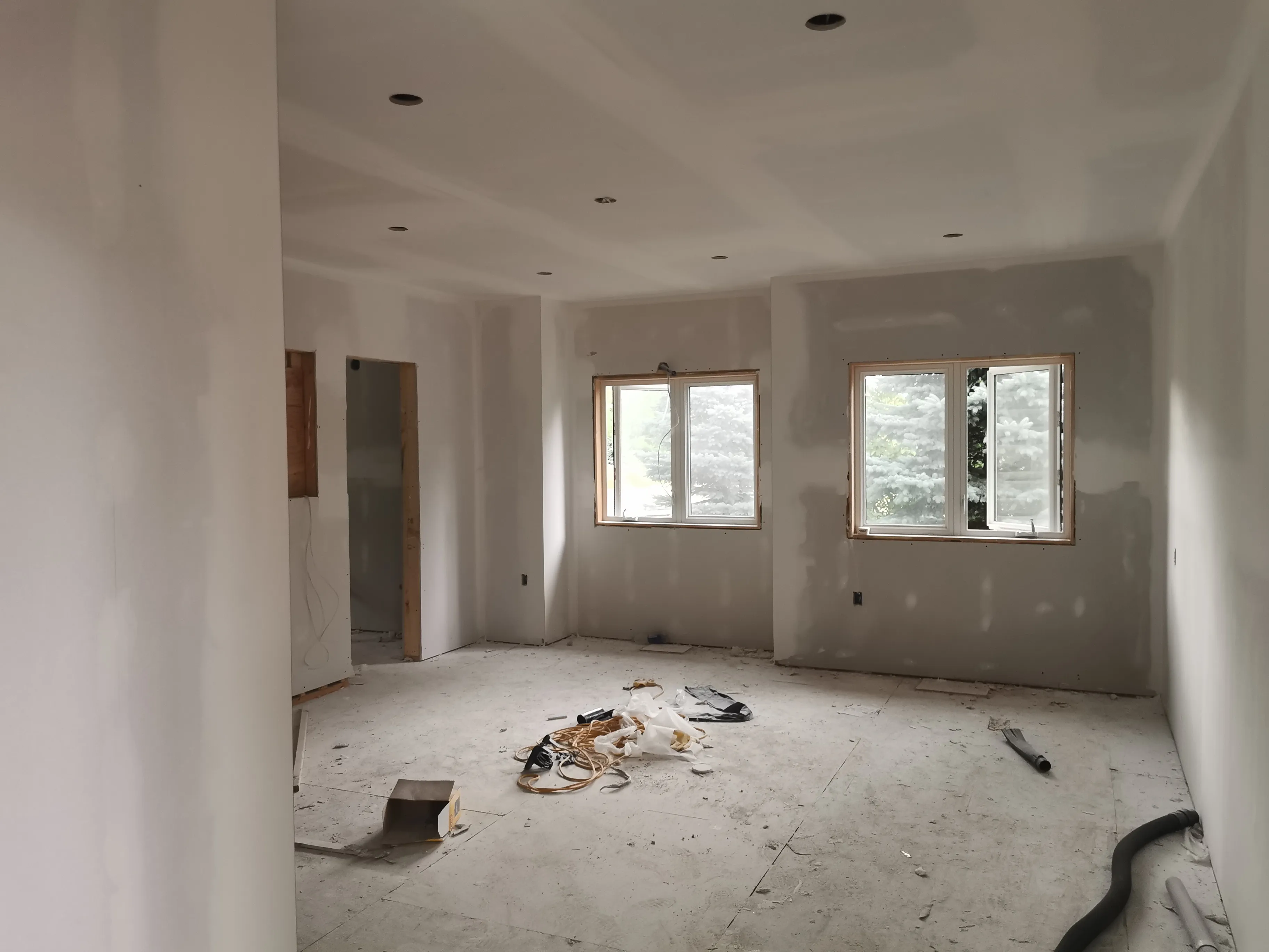 Acton Custom Estate Home, Acton, ON — in progress: Master Bedroom 2