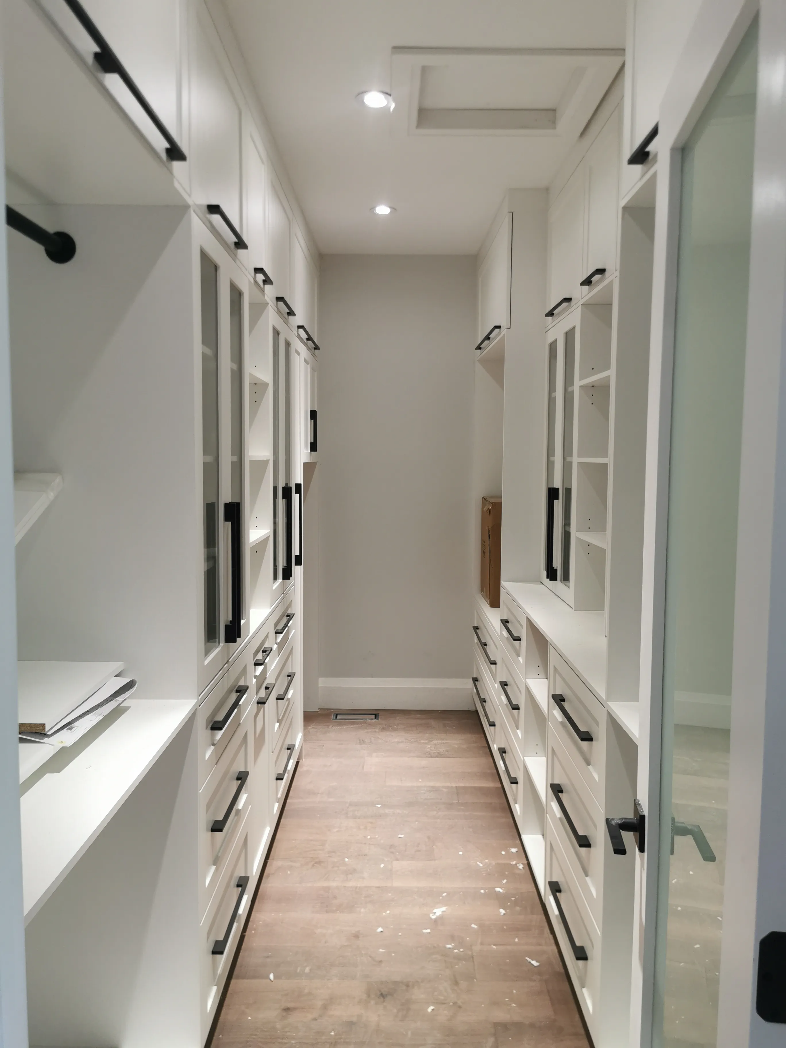 Acton Custom Estate Home, Acton, ON — in progress: Master Closet 2