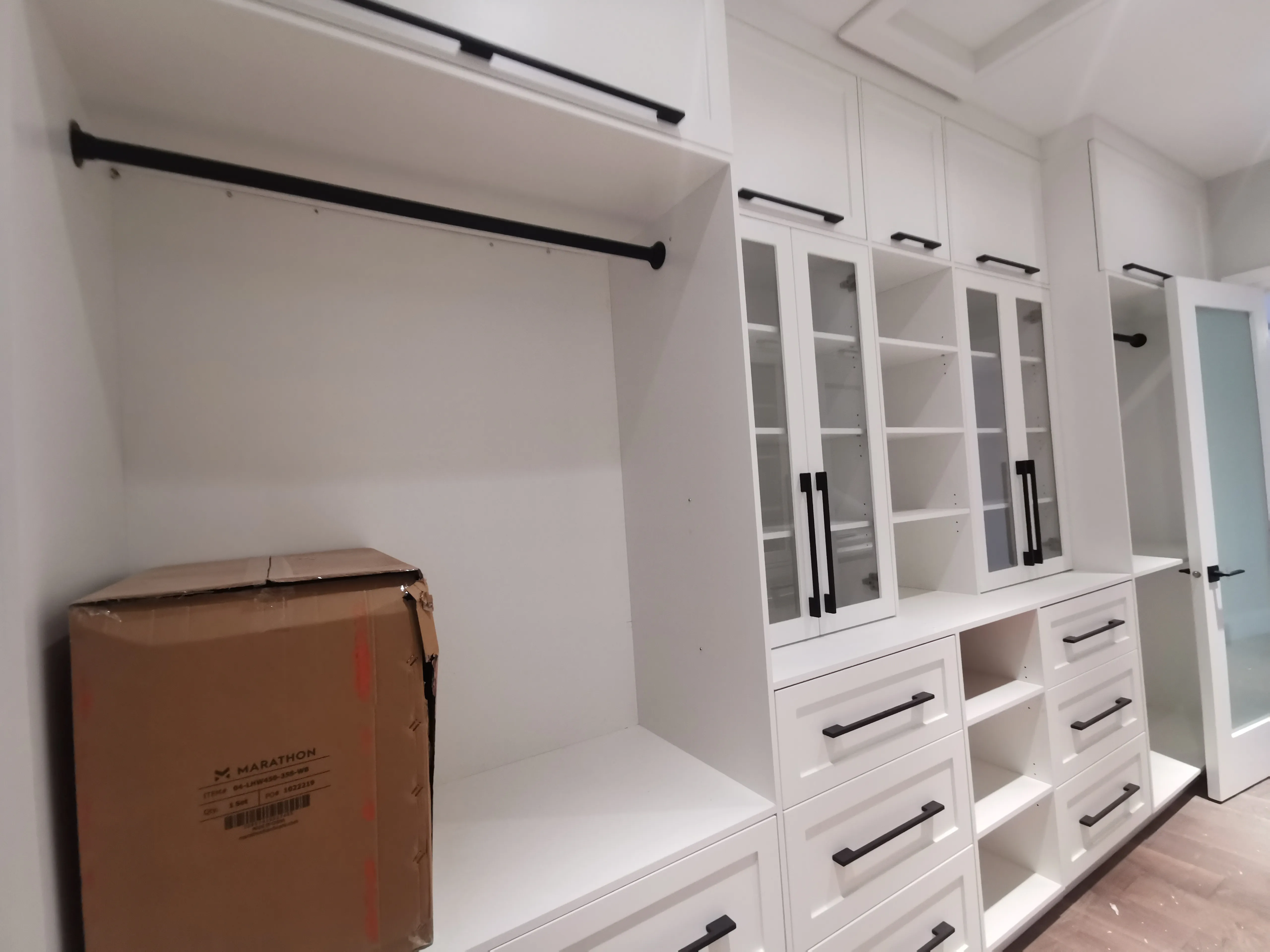 Acton Custom Estate Home, Acton, ON — in progress: Master Closet 4