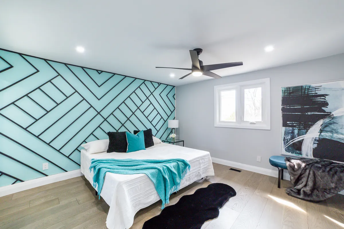 West 5th Whole-Home Renovation, Hamilton Mountain — after: Master
