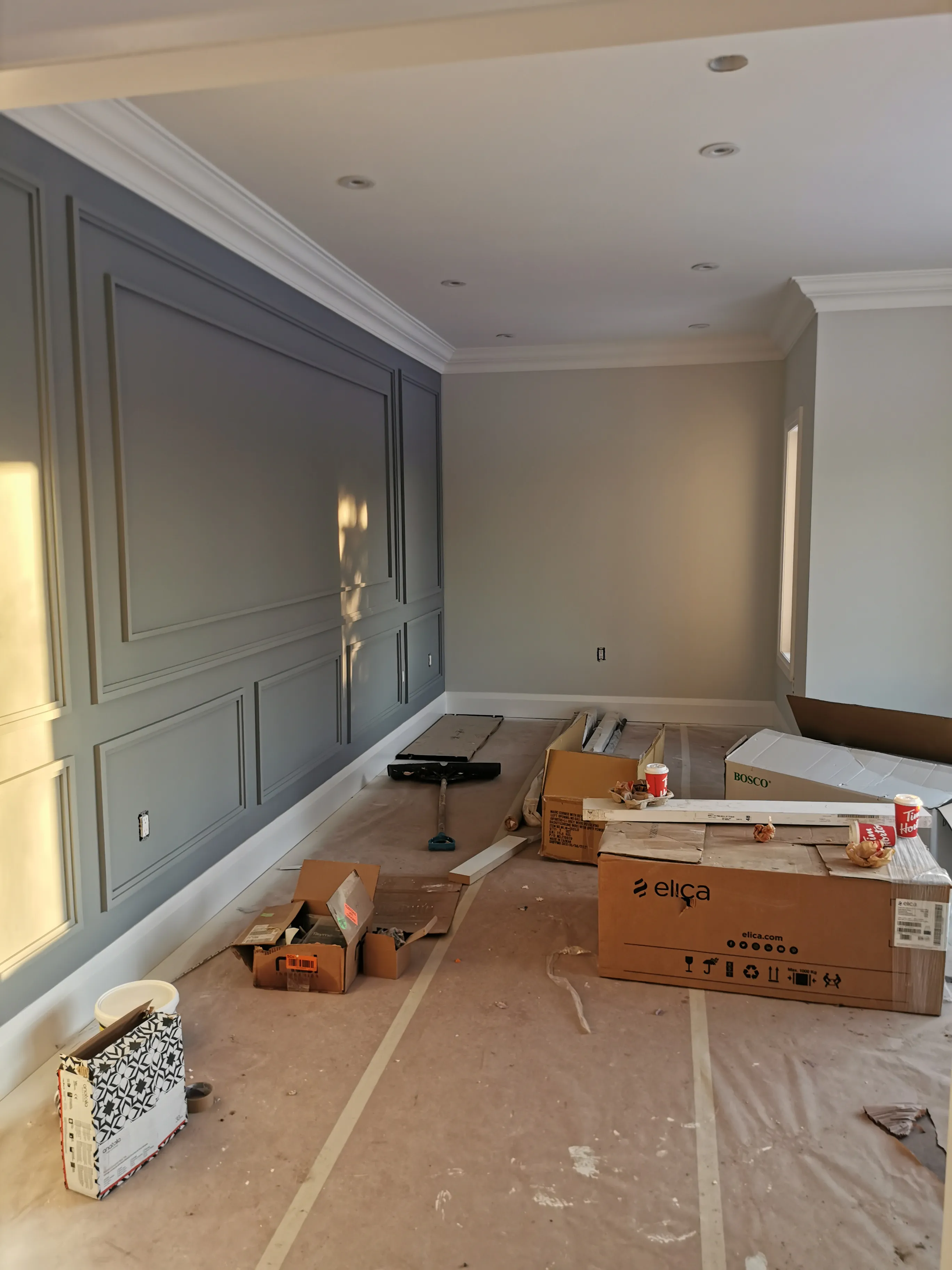 Acton Custom Estate Home, Acton, ON — in progress: Office 2